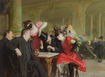 The Carnival at the Hotel Ferraille, 1901